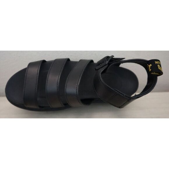 Dr. Martens Women's Sz 9 Black Blaire Hydro Leather Strap Sandals $110 - Picture 5 of 8